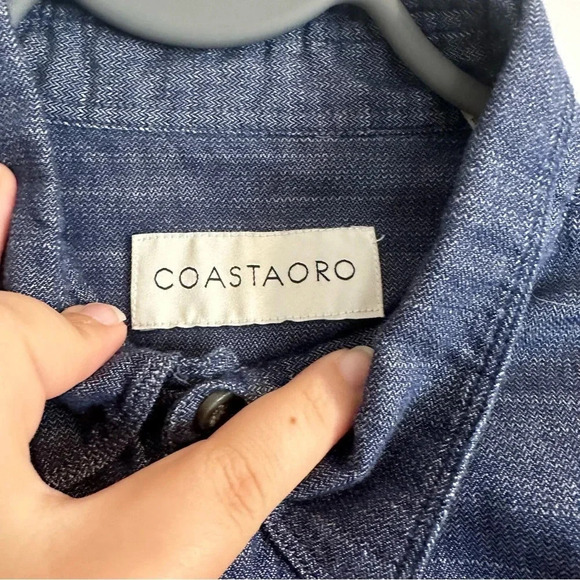 COASTAORO Men’s Button Down Size L - Picture 3 of 5
